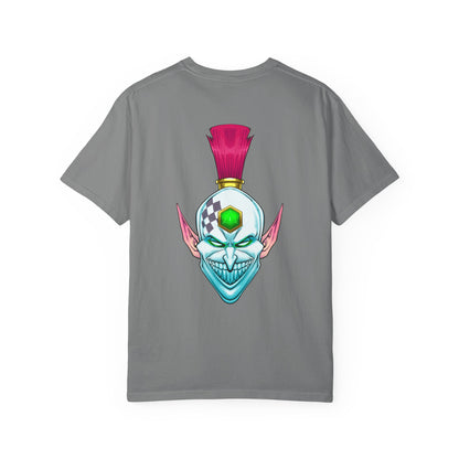 Laughing Elf Mask Graphic T-Shirt