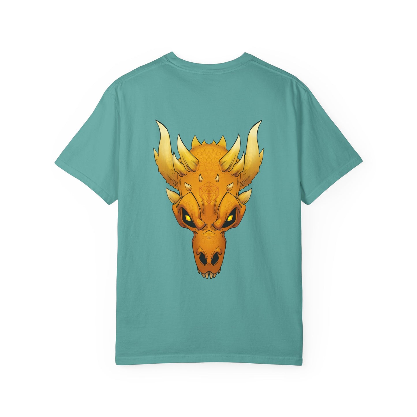 Golden Dragon Skull T-Shirt — Mythic Beast Graphic Tee