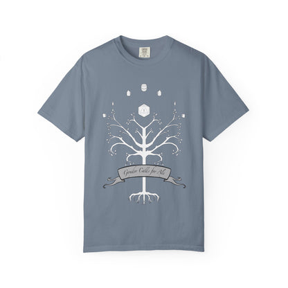 Gondor Calls for Ale White Tree Tee