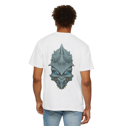 Frost Dragon Skull Graphic T-Shirt