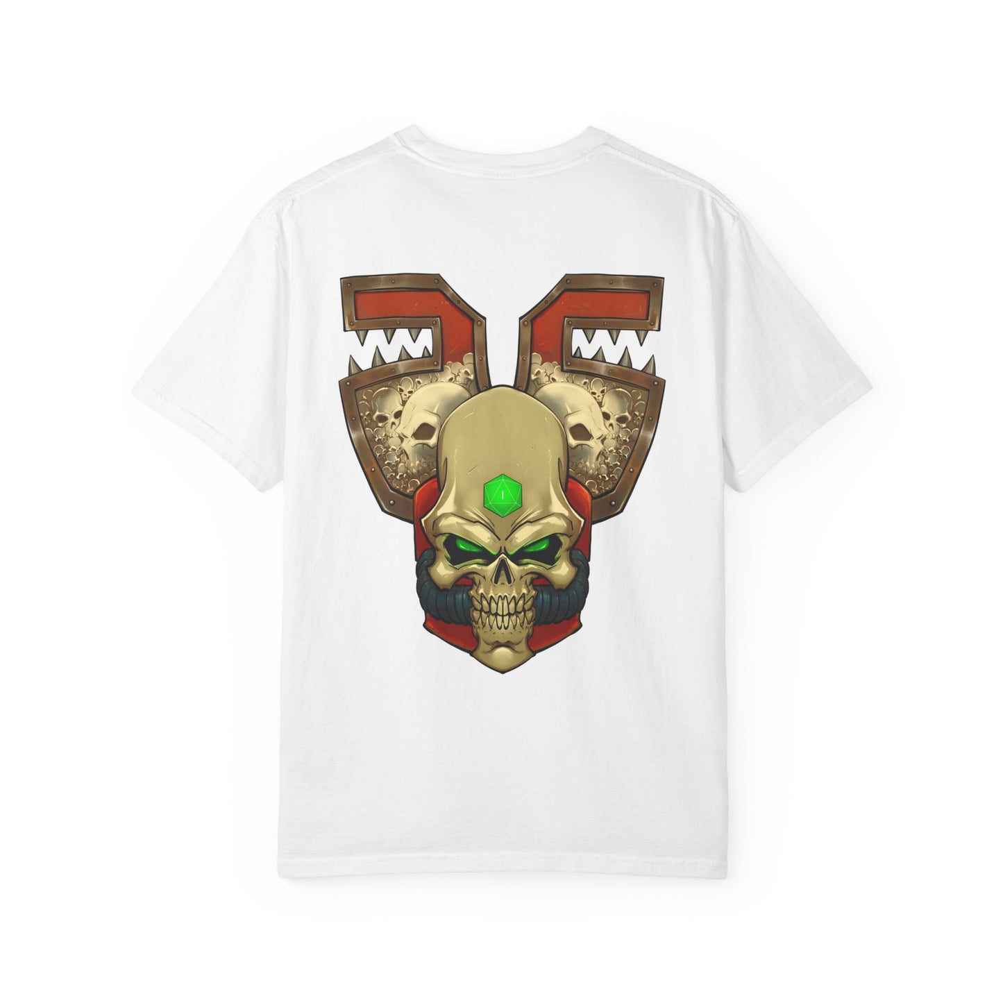 Rage Skull Helmet- Graphic T-Shirt