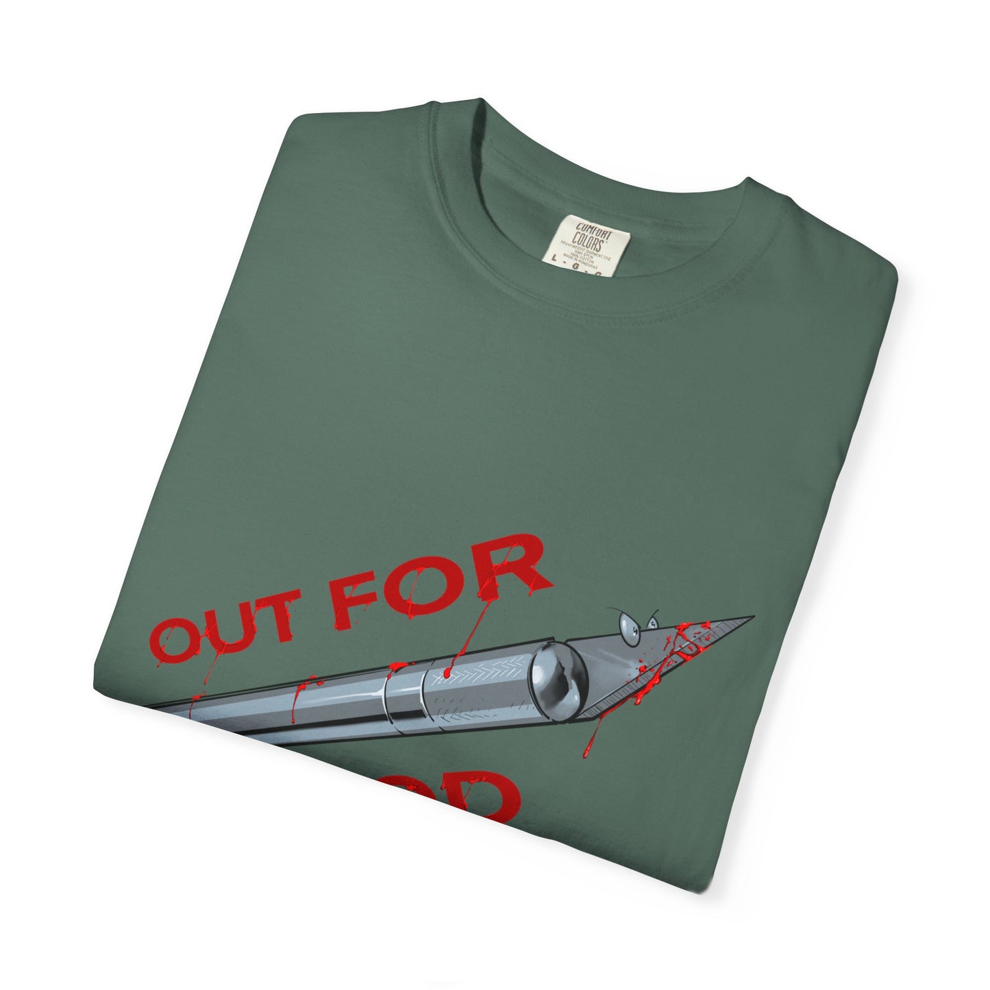 Out For Blood- Hobby Knife T-Shirt — Graphic Tee