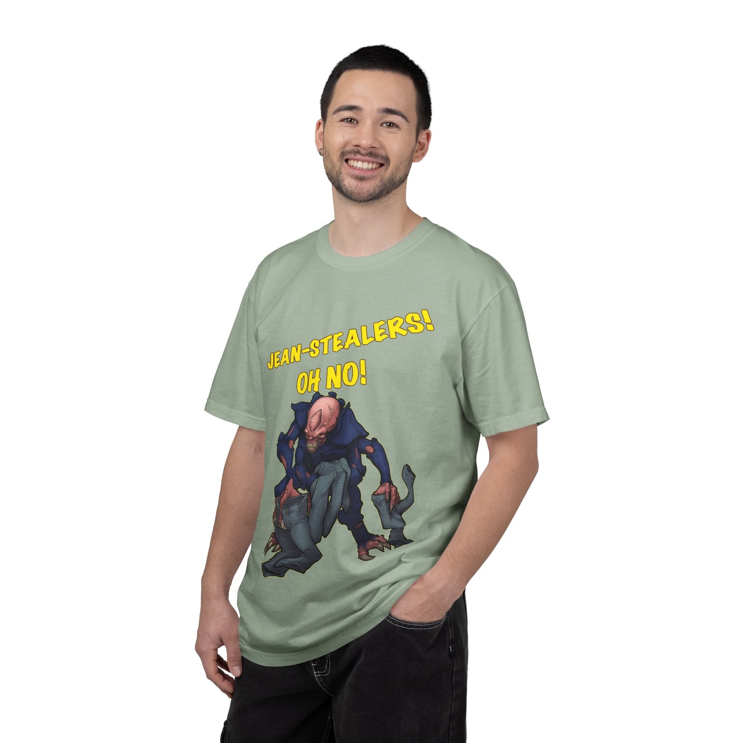 'Jean-Stealers! Oh No!' Graphic Tee