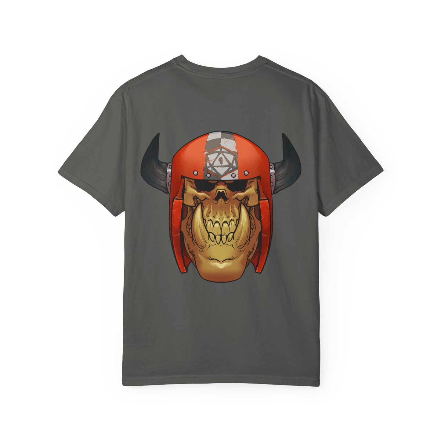 Orc Skull Helmet T‑Shirt — Graphic Tee