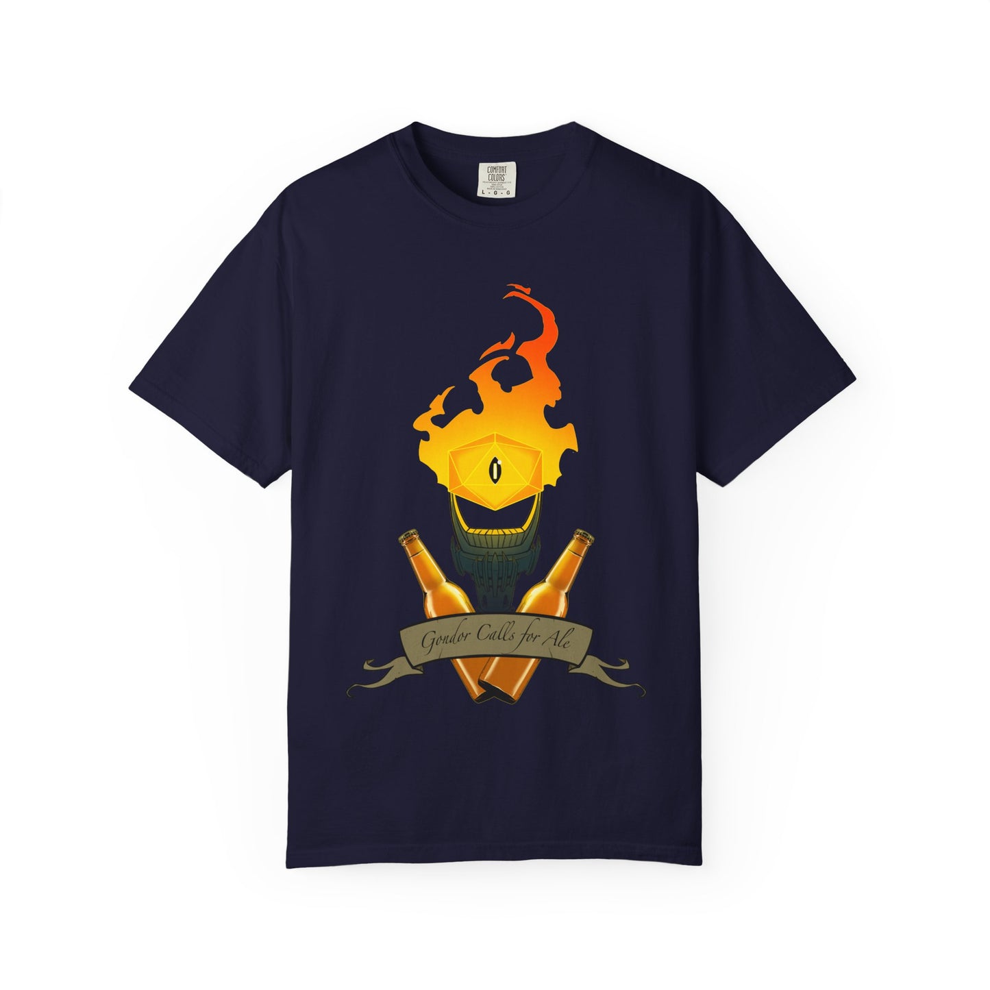 Gondor Calls for Ale Burning Eye Tee