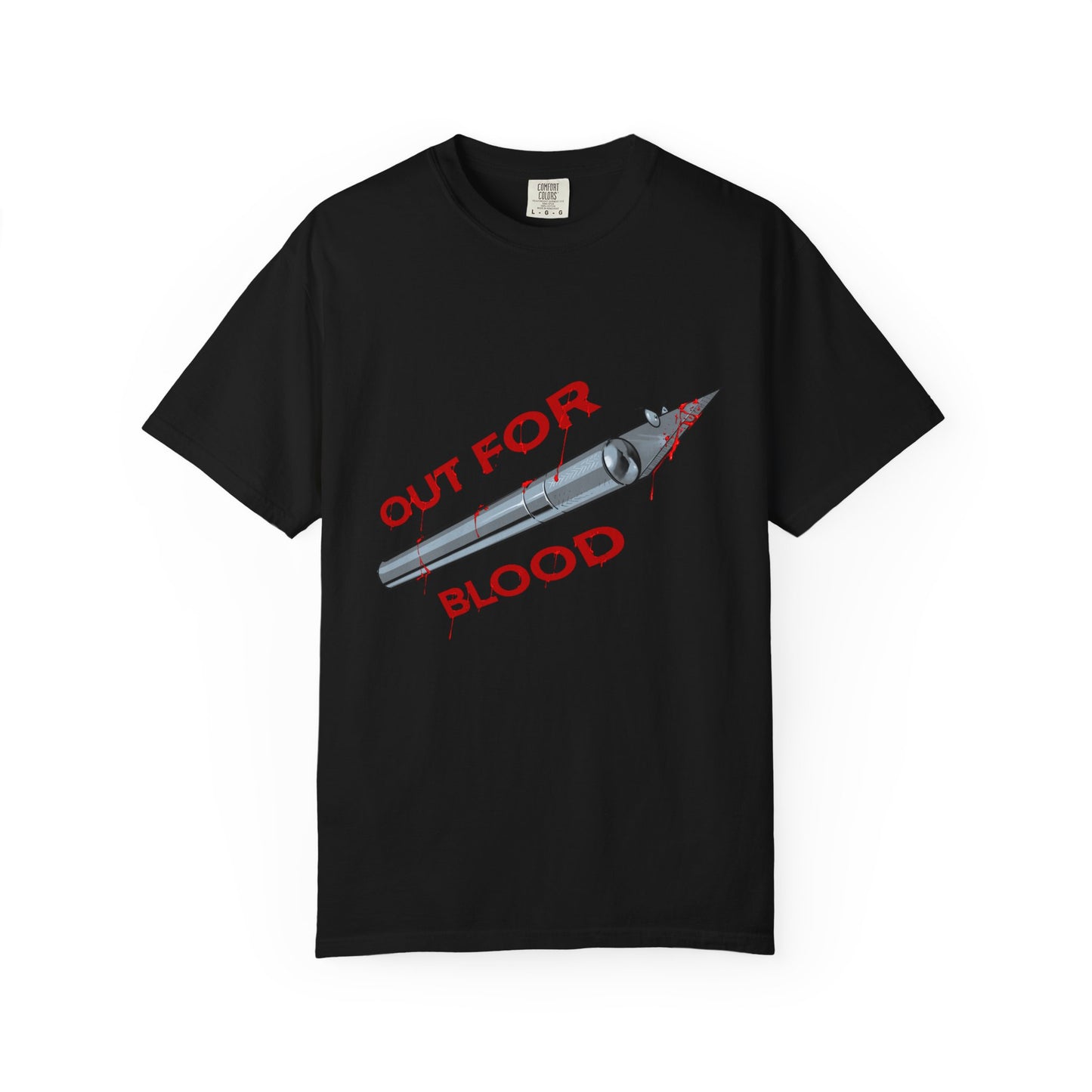 Out For Blood- Hobby Knife T-Shirt — Graphic Tee