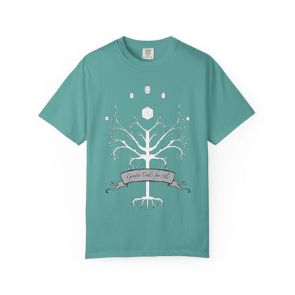 Gondor Calls for Ale White Tree Tee