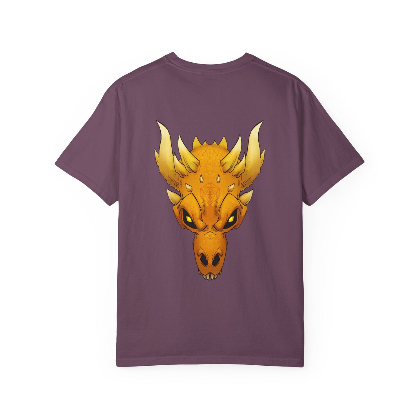 Golden Dragon Skull T-Shirt — Mythic Beast Graphic Tee