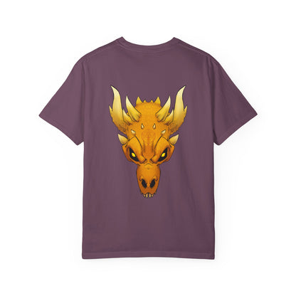 Golden Dragon Skull T-Shirt — Mythic Beast Graphic Tee