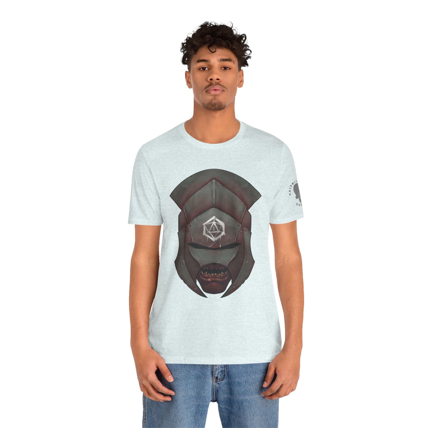 Orc white Hand Warrior Helmet T-Shirt