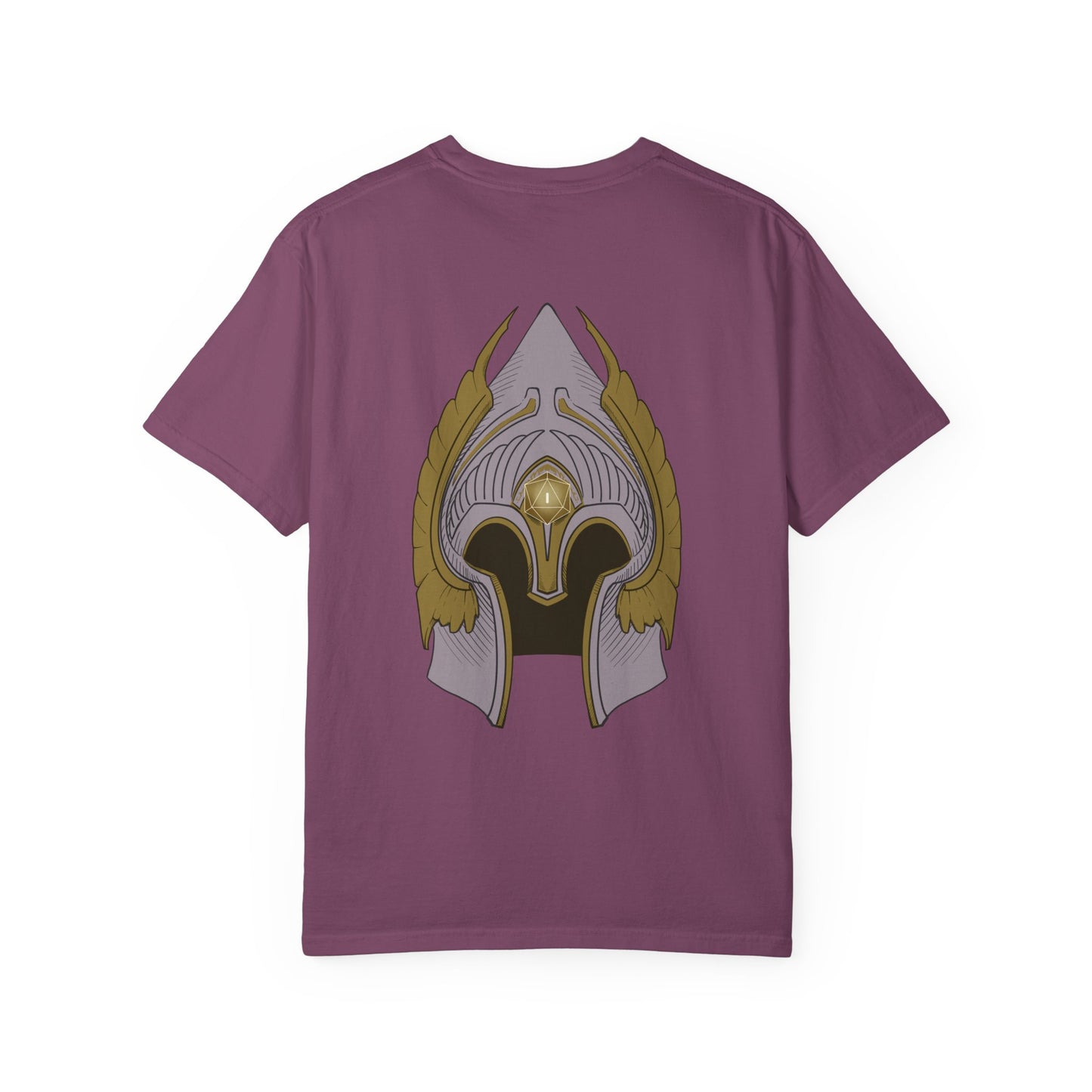 White Tree Solider Helmet T-shirt- Graphic Tee