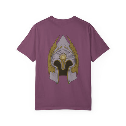 White Tree Solider Helmet T-shirt- Graphic Tee