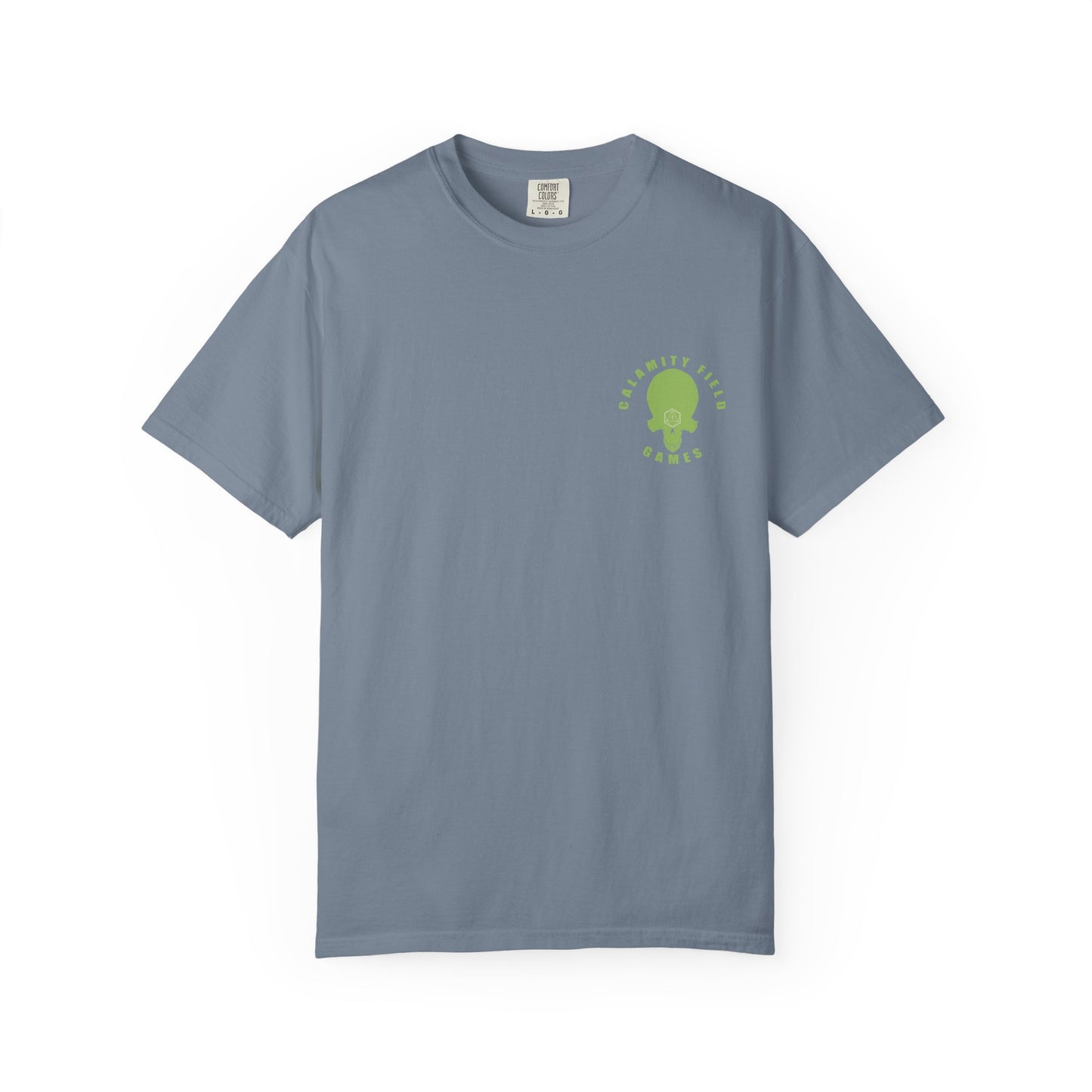 Diseased Fiend Skull T-Shirt — Green Skull Graphic Tee