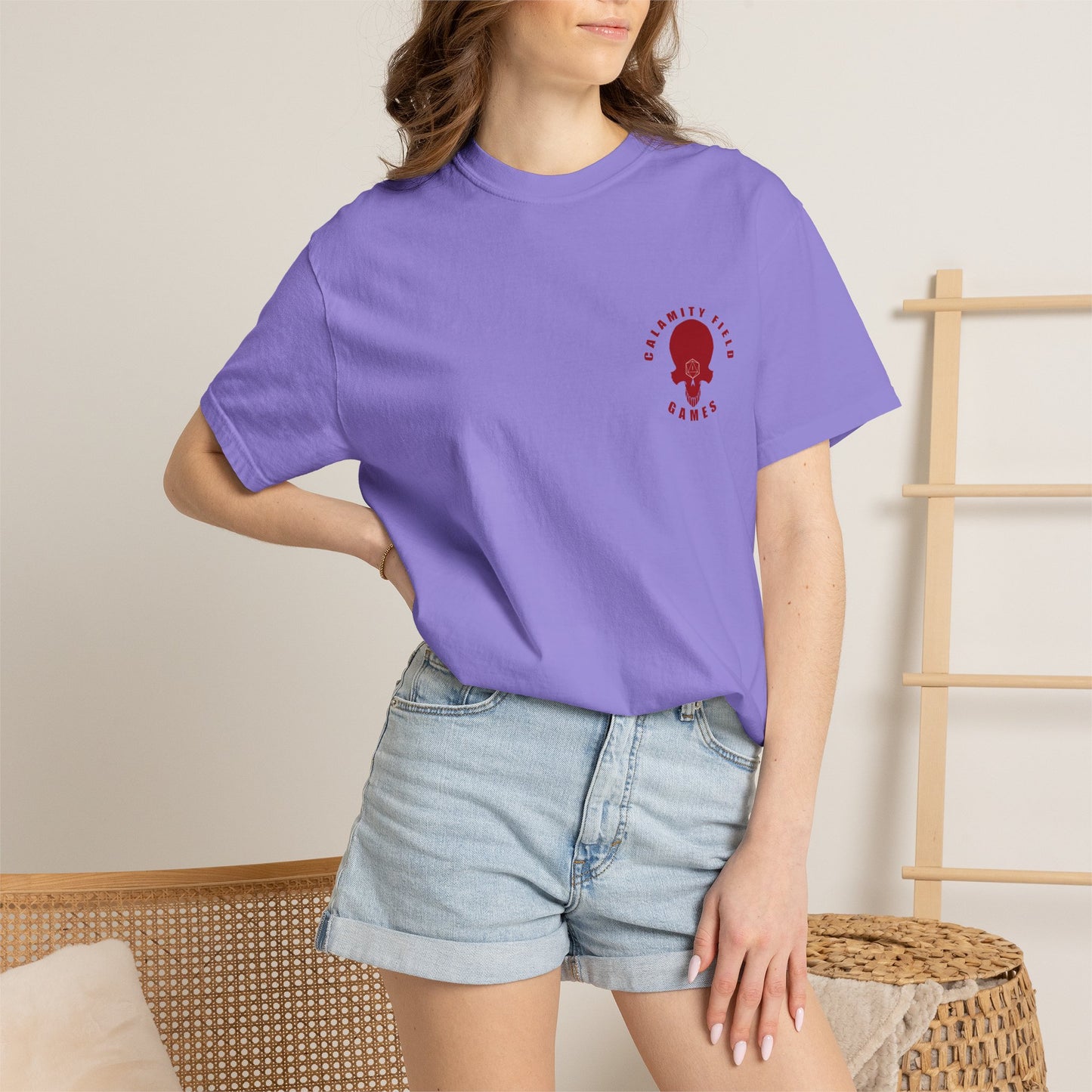 Armored Space Man Helmet Graphic T-Shirt