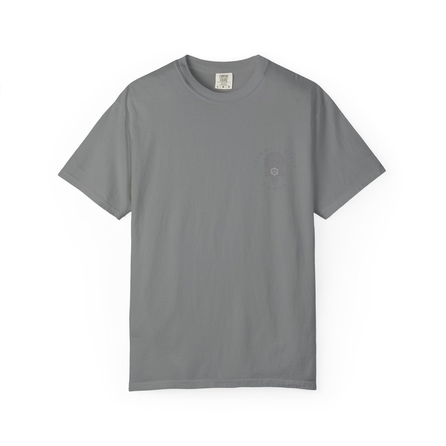 White Tree Solider Helmet T-shirt- Graphic Tee