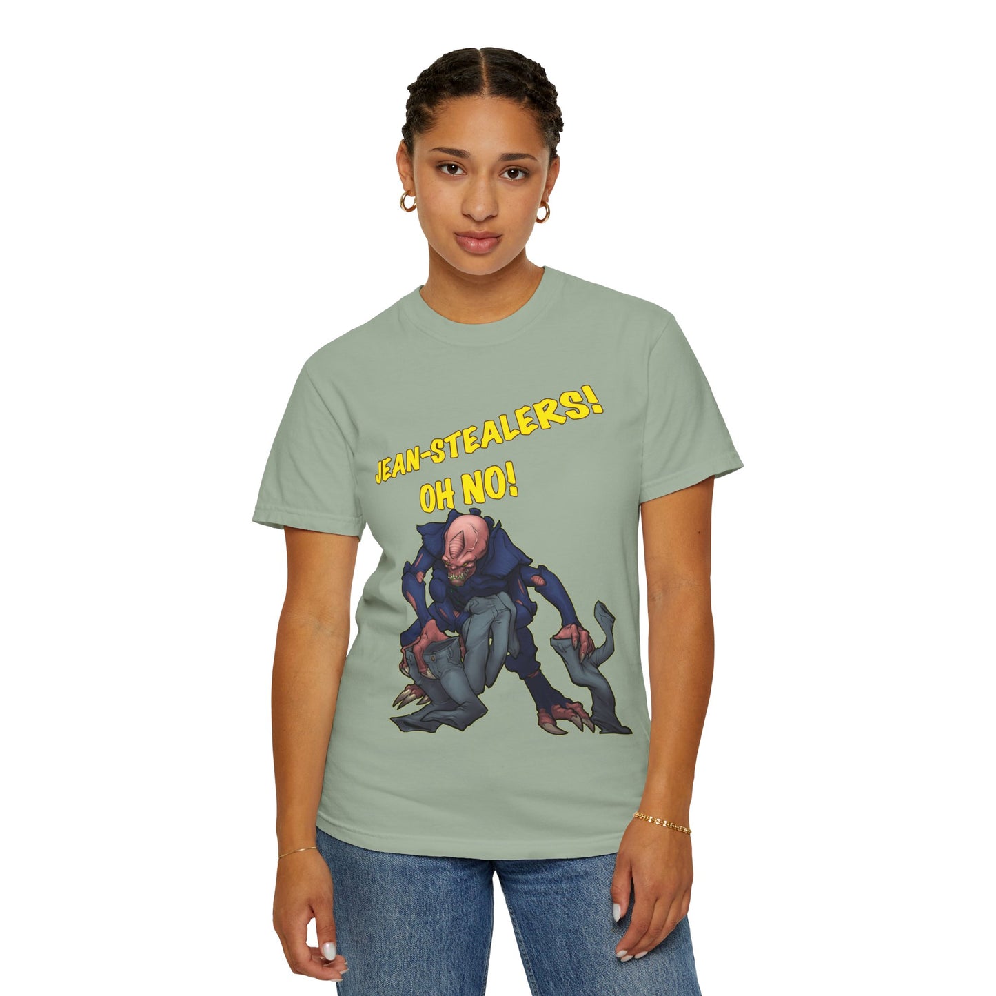 'Jean-Stealers! Oh No!' Graphic Tee