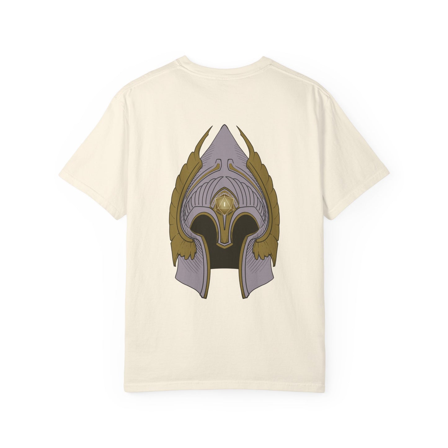 White Tree Solider Helmet T-shirt- Graphic Tee