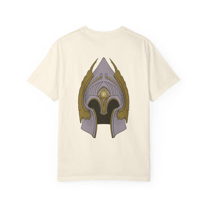 White Tree Solider Helmet T-shirt- Graphic Tee