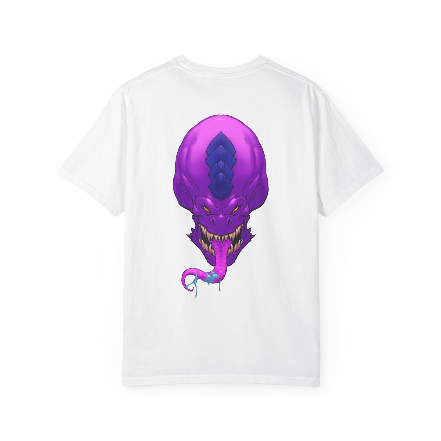 Purple Licky Alien Graphic Tee