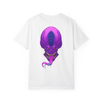 Purple Licky Alien Graphic Tee