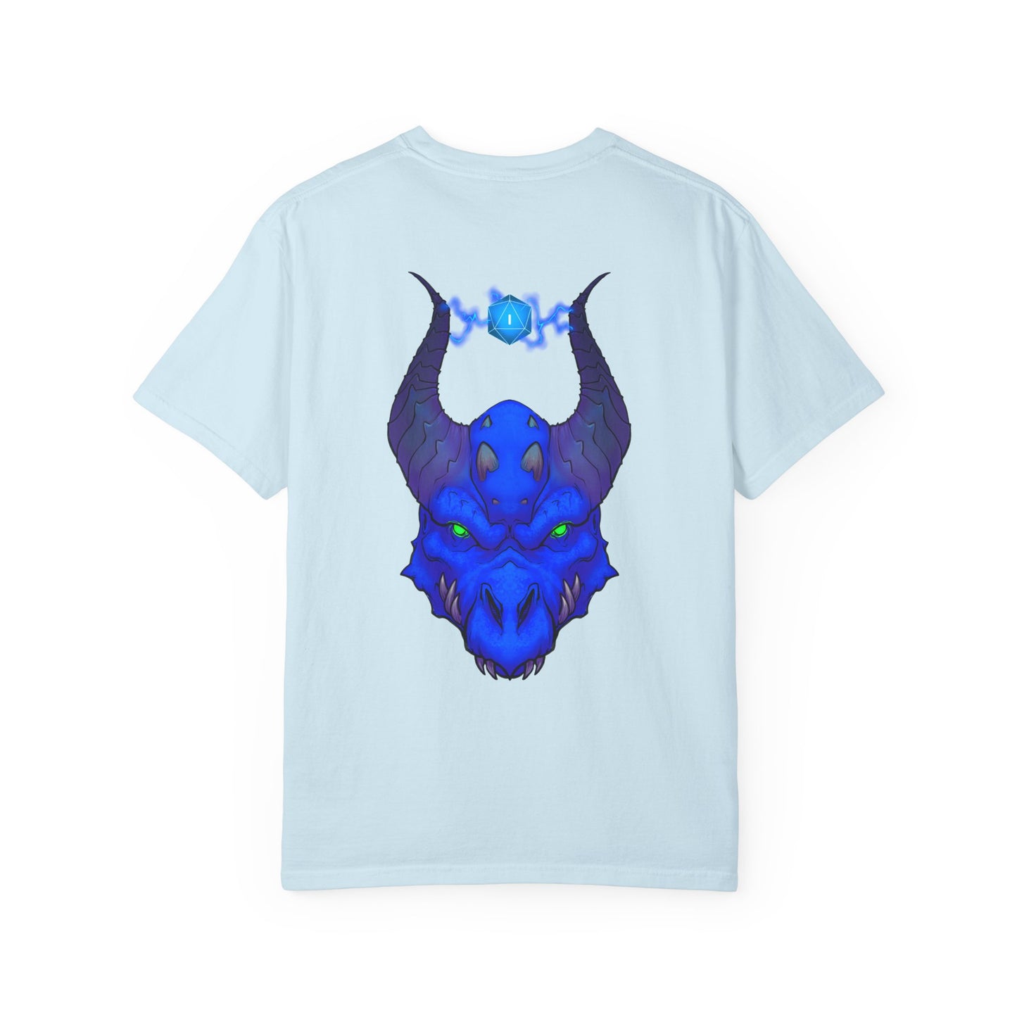 Blue Lightning Dragon T-shirt