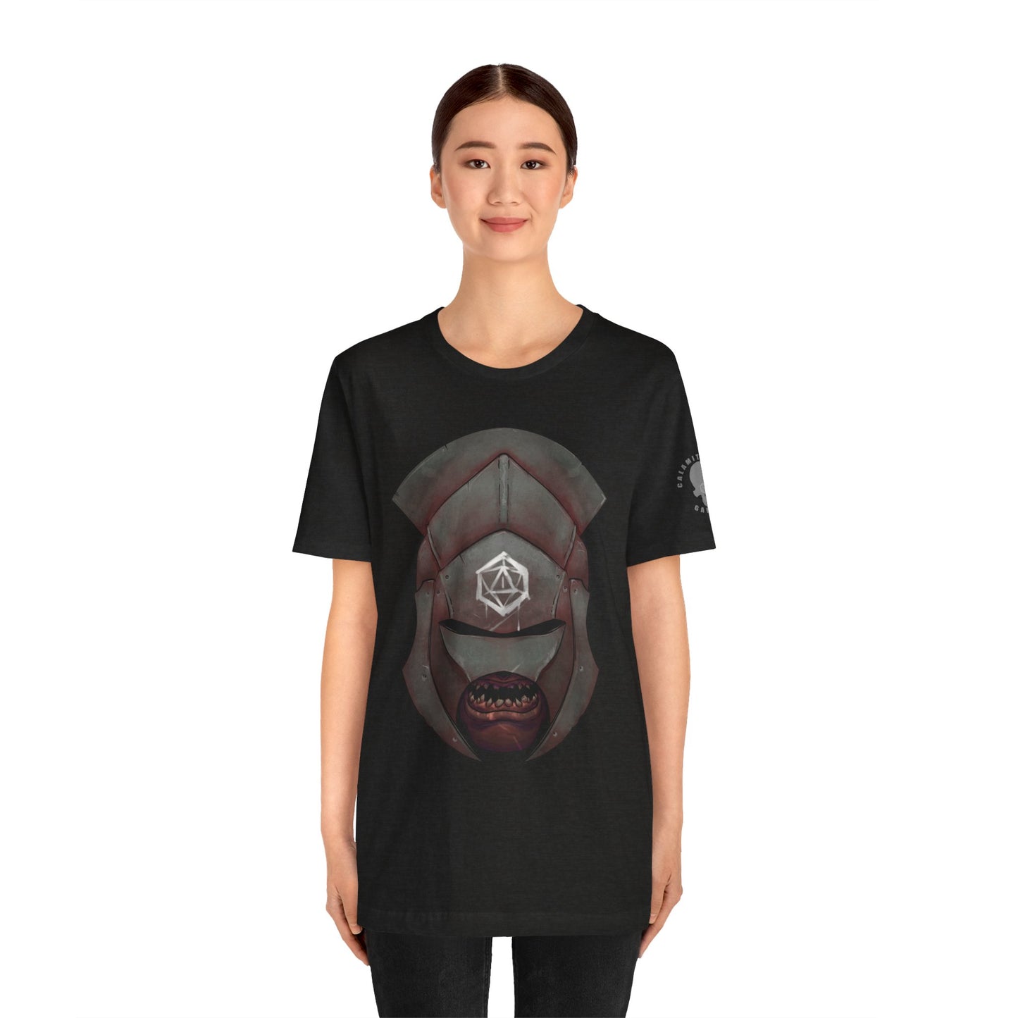 Orc white Hand Warrior Helmet T-Shirt