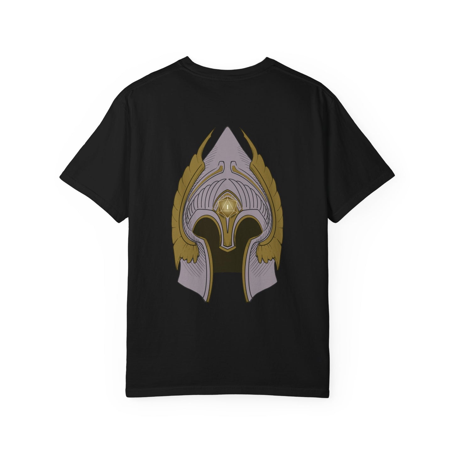 White Tree Solider Helmet T-shirt- Graphic Tee