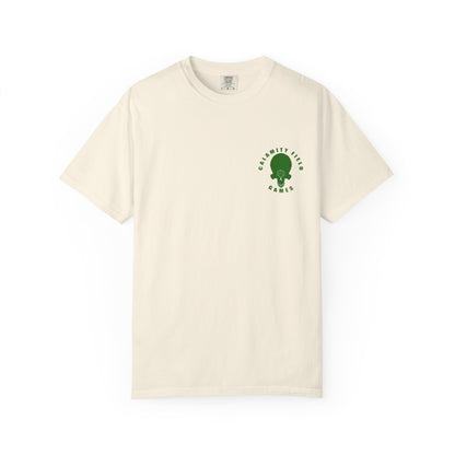 T-Shirt — Green Goblin Eyeball Graphic Tee (Back Print)