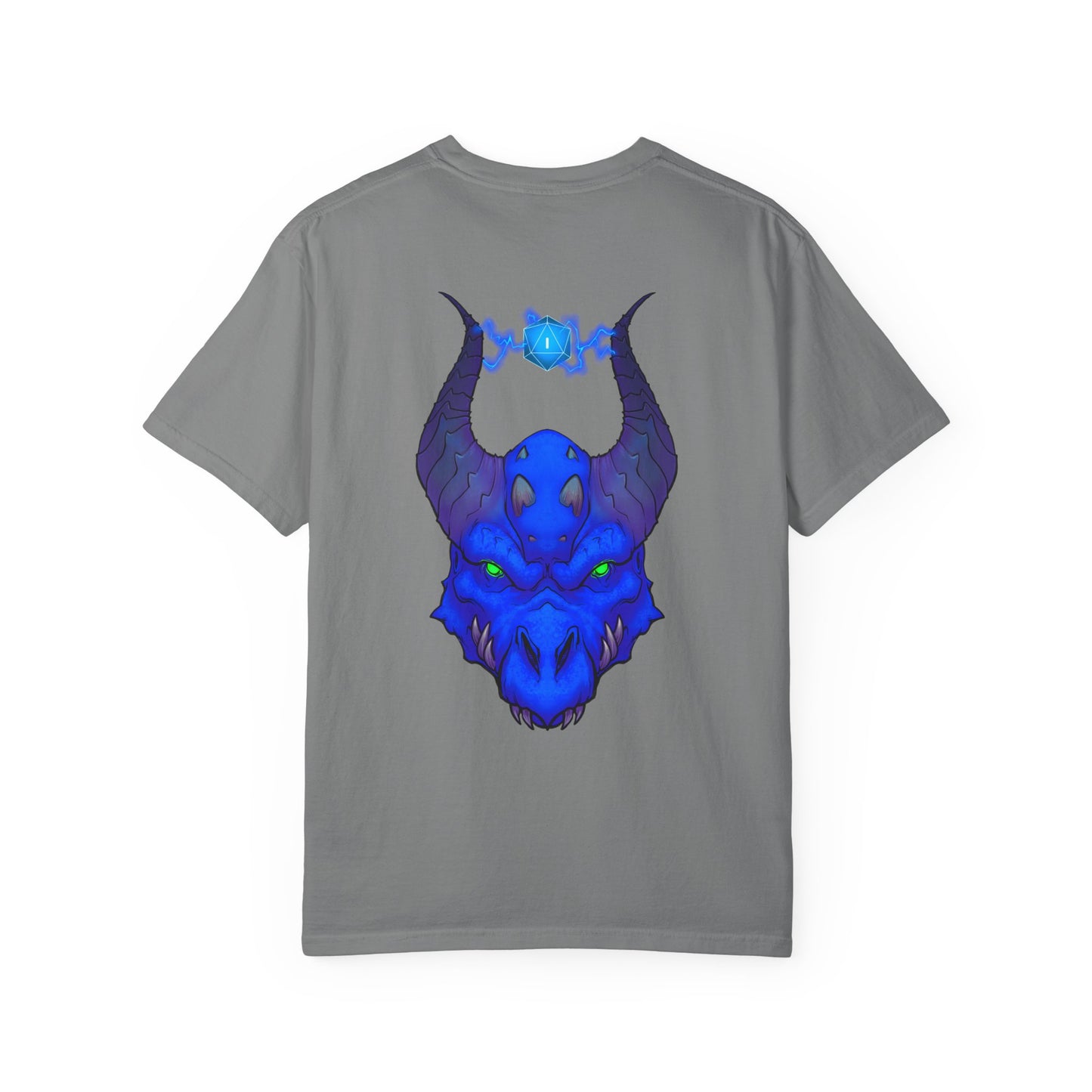 Blue Lightning Dragon T-shirt