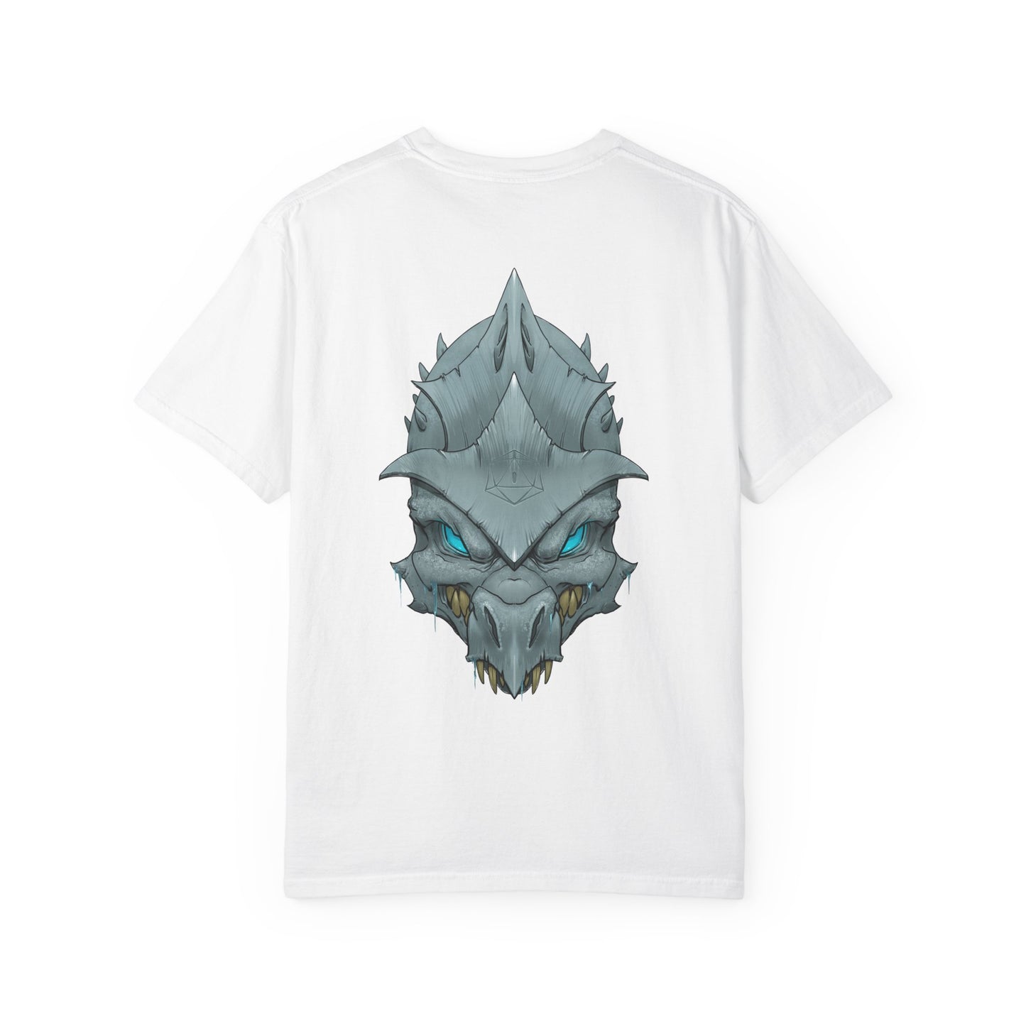Frost Dragon Skull Graphic T-Shirt