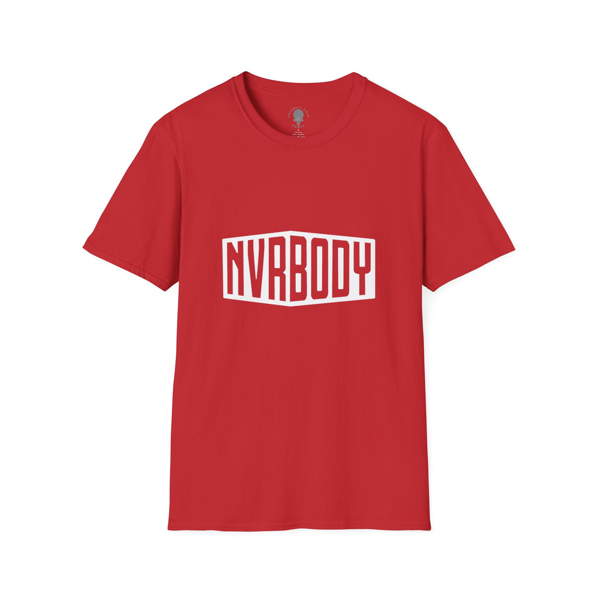 White NVRBODY Graphic T-shirt