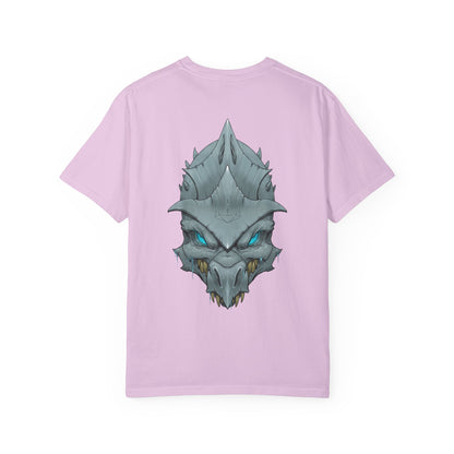 Frost Dragon Skull Graphic T-Shirt