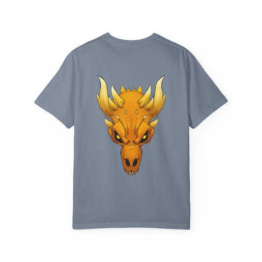 Golden Dragon Skull T-Shirt