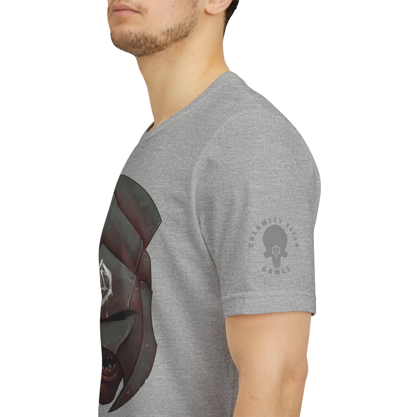 Orc white Hand Warrior Helmet T-Shirt
