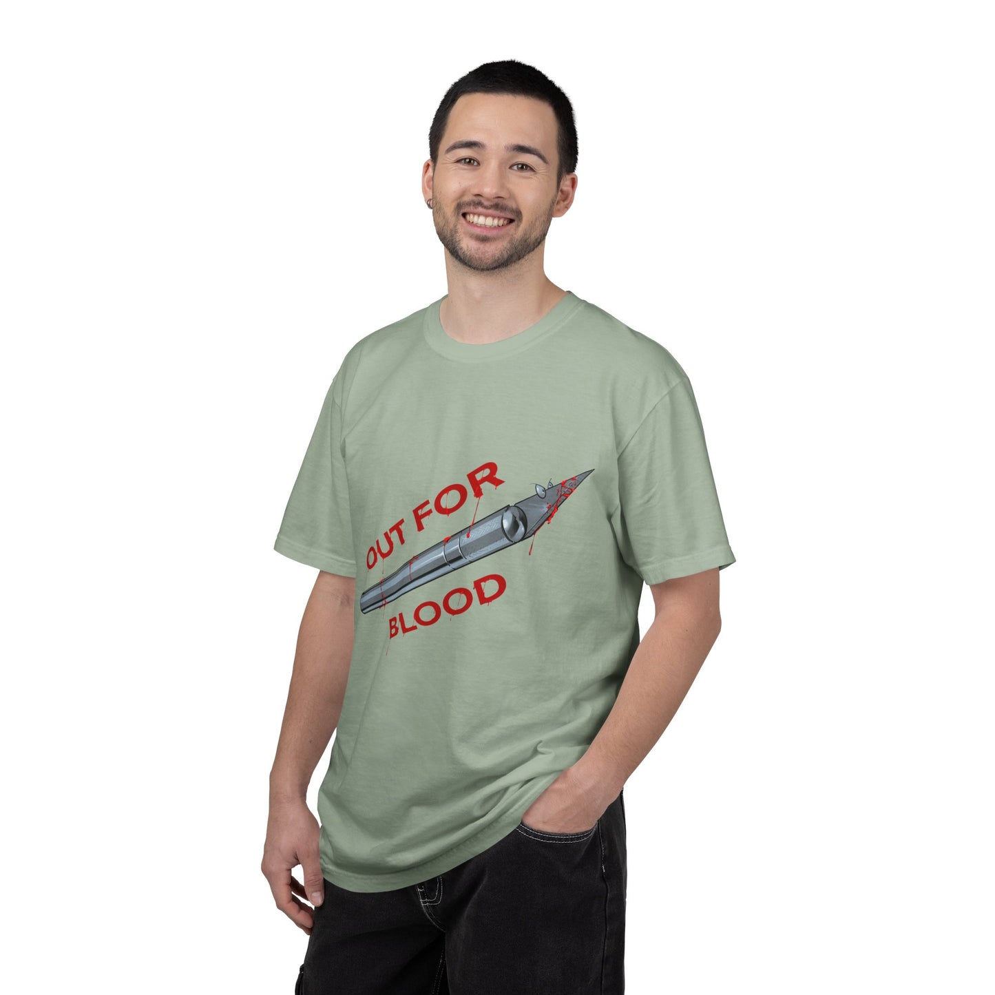 Out For Blood- Hobby Knife T-Shirt — Graphic Tee