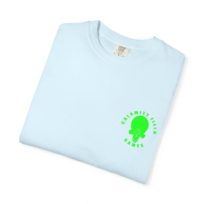 Laughing Elf Mask Graphic T-Shirt