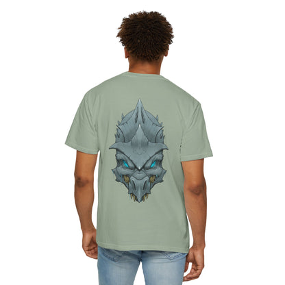 Frost Dragon Skull Graphic T-Shirt