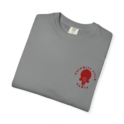 Armored Space Man Helmet Graphic T-Shirt
