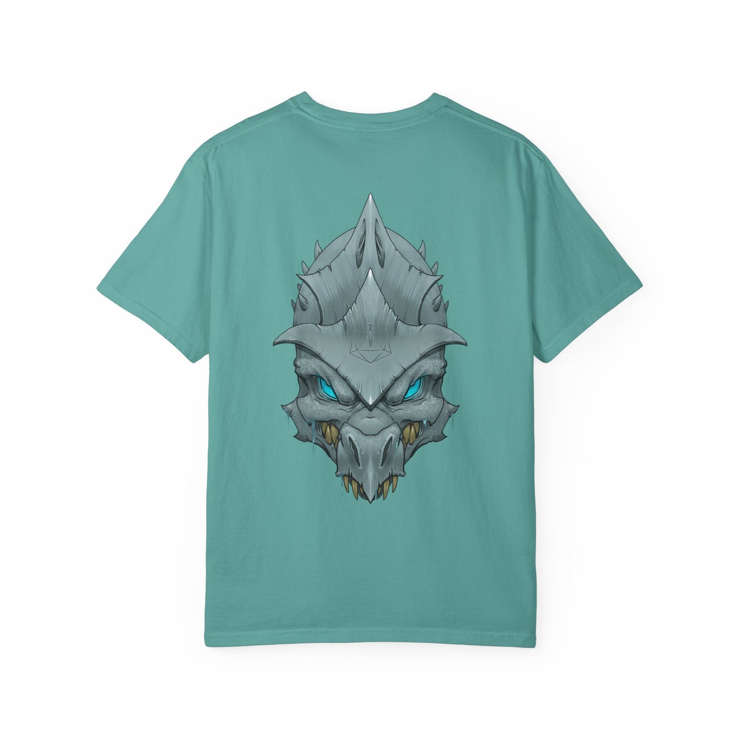 Frost Dragon Skull Graphic T-Shirt