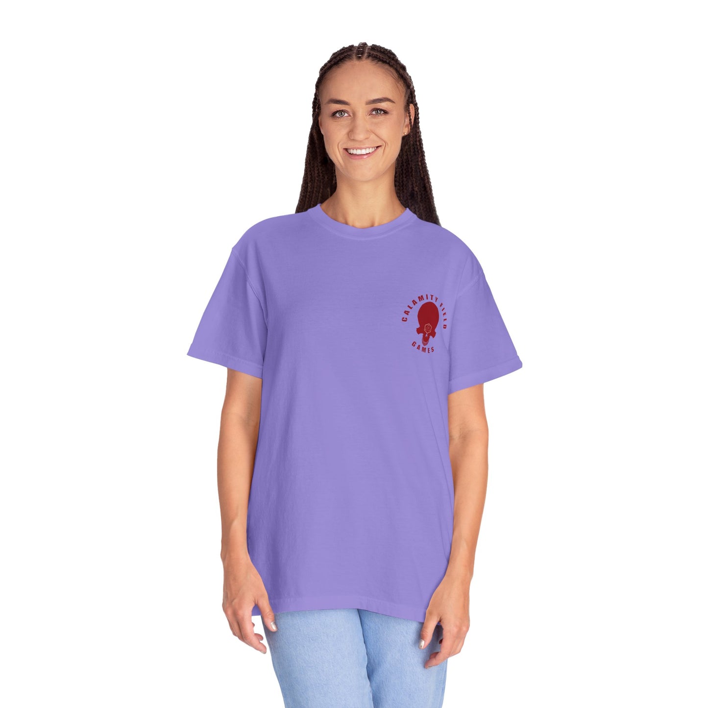 Armored Space Man Helmet Graphic T-Shirt