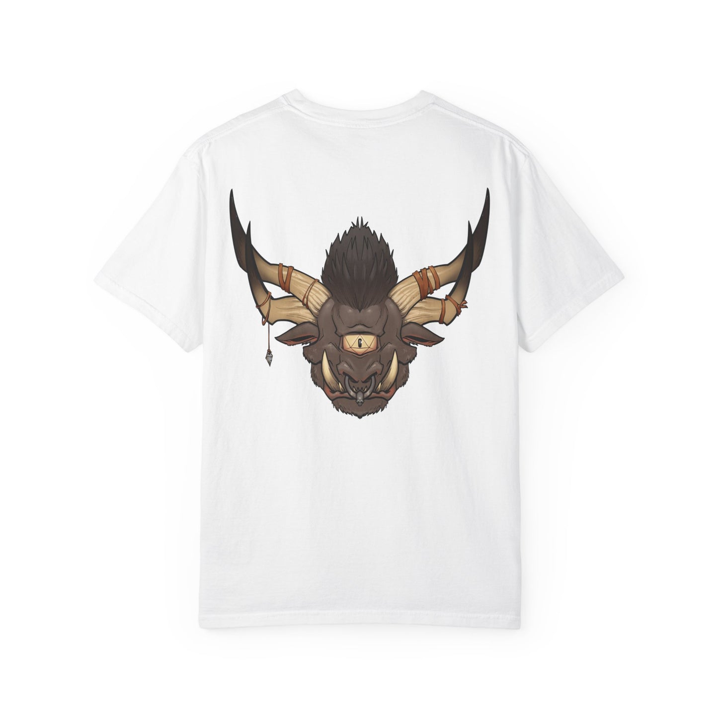 Cyclops Beast Graphic T-Shirt — Horned Beast Design