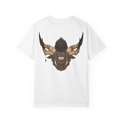 Cyclops Beast Graphic T-Shirt — Horned Beast Design