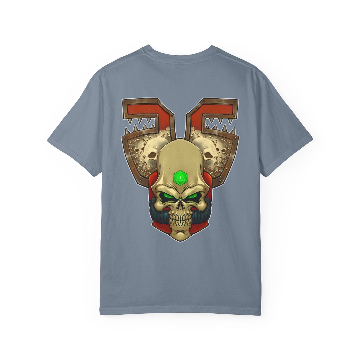 Rage Skull Helmet- Graphic T-Shirt