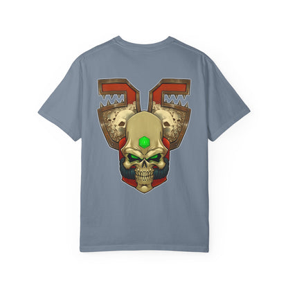 Rage Skull Helmet- Graphic T-Shirt