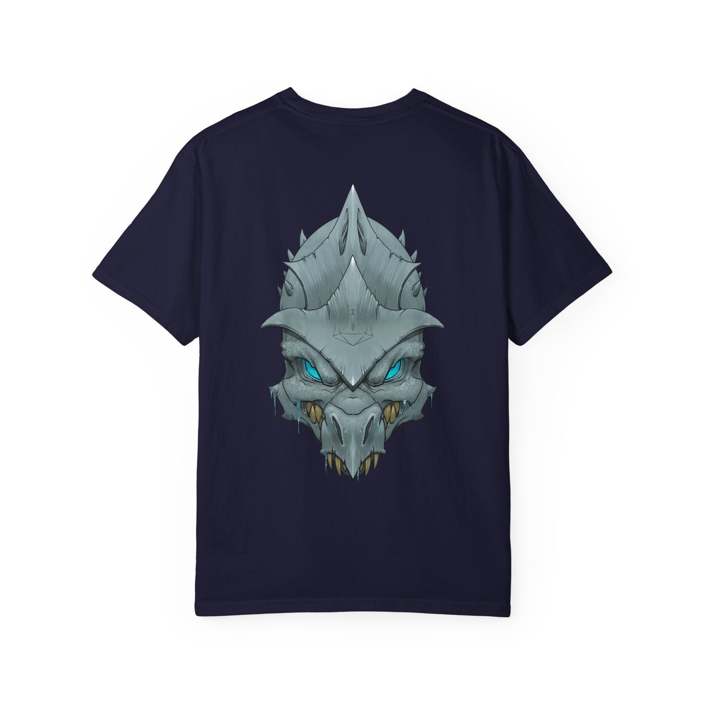 Frost Dragon Skull Graphic T-Shirt
