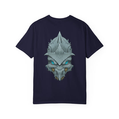 Frost Dragon Skull Graphic T-Shirt