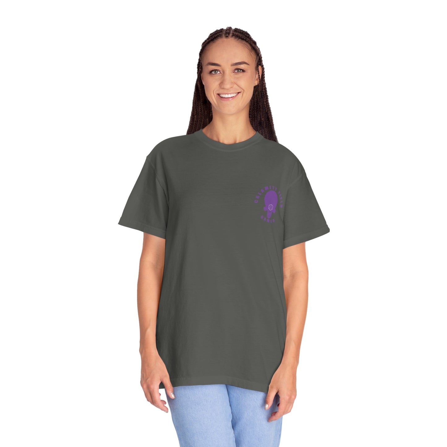 Purple Licky Alien Graphic Tee