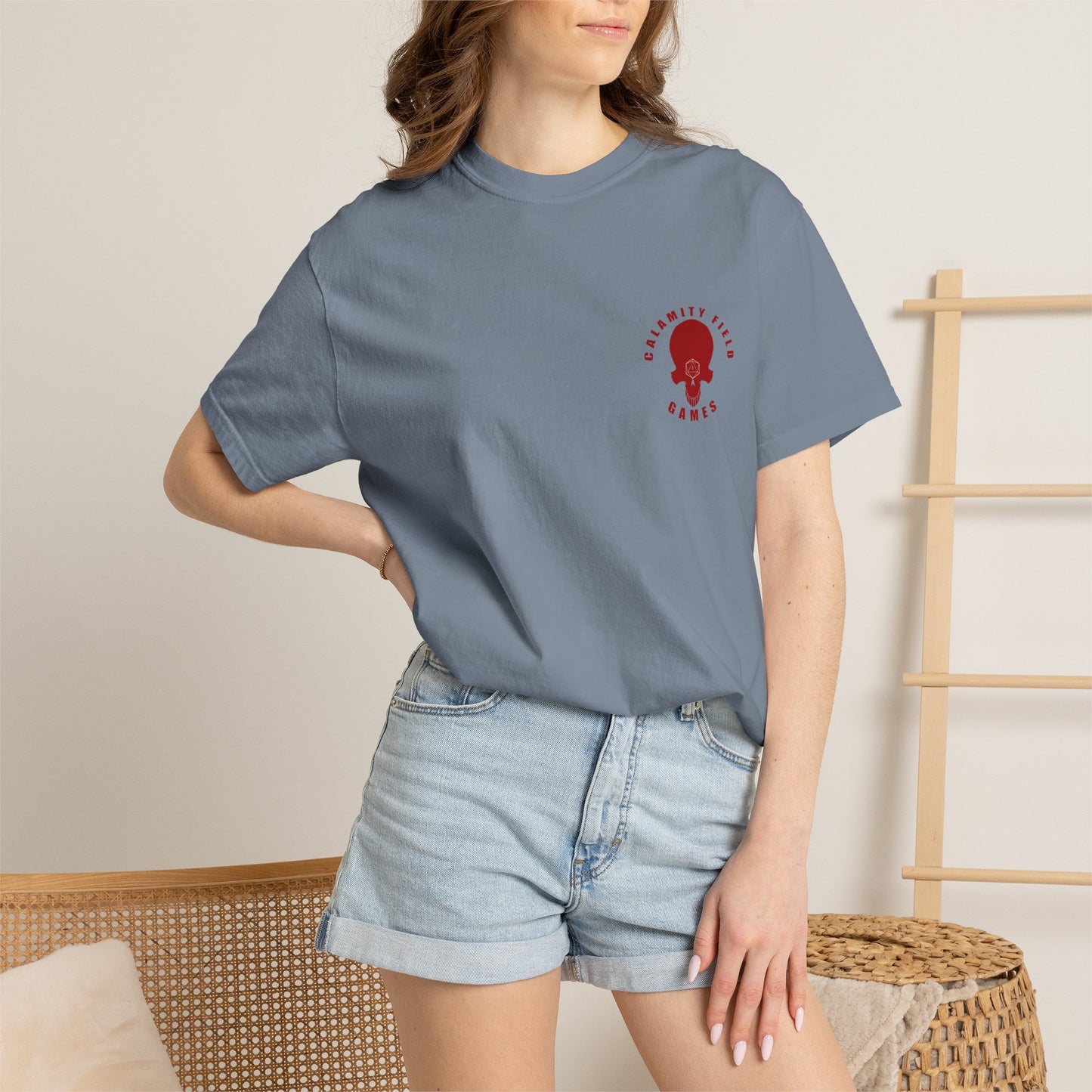 Armored Space Man Helmet Graphic T-Shirt