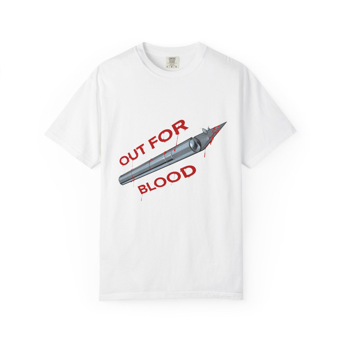 Out For Blood- Hobby Knife T-Shirt — Graphic Tee