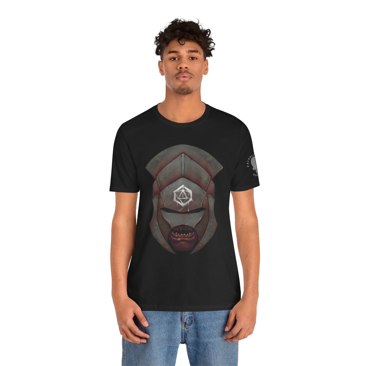 Orc white Hand Warrior Helmet T-Shirt